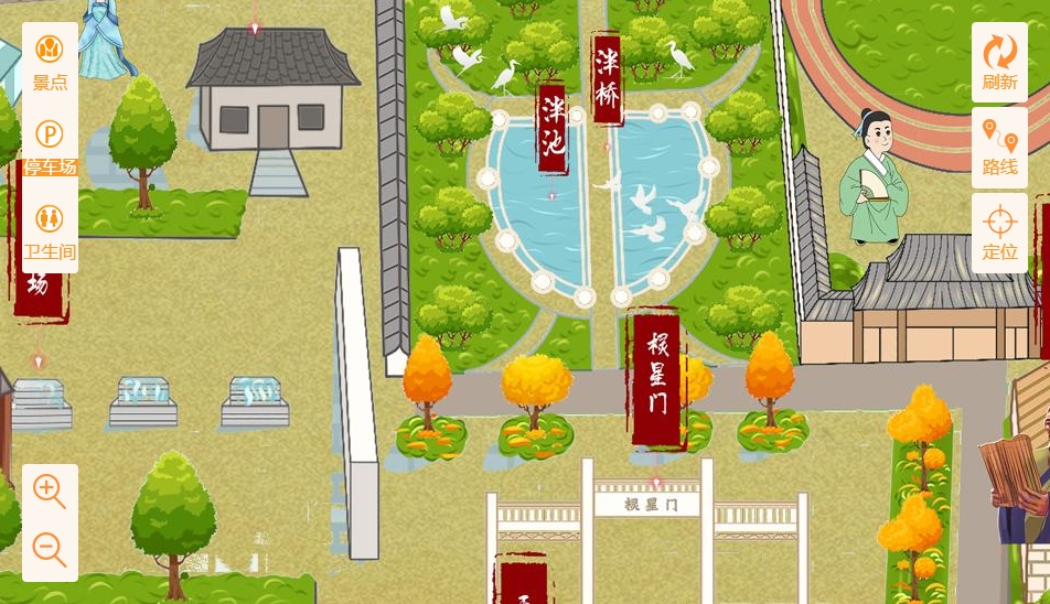 公安手绘地图景区语音讲解导览系统：智慧景区建设的基石